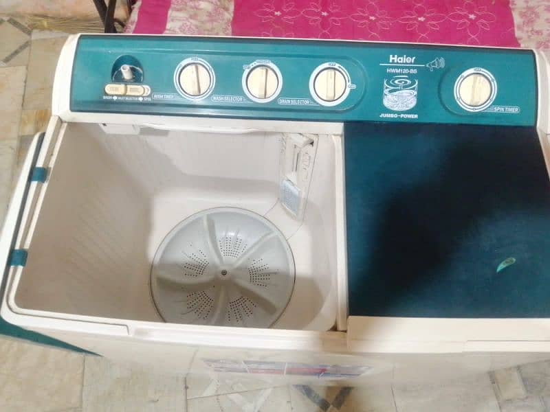 haier washing machine urgent sell contact 0/3/1/12/3/0/2/1/5/5 7