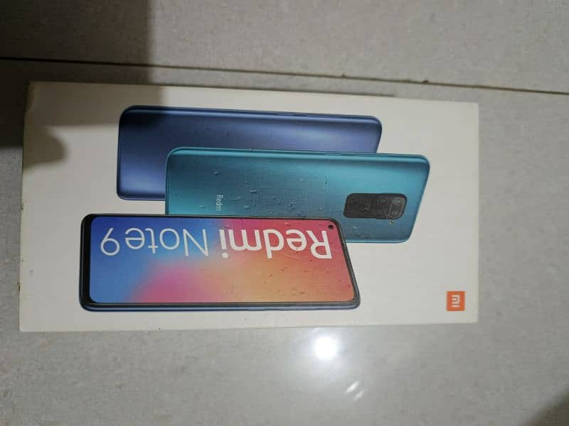 Redmi Note 9 For Sale Original Box And Charge No Pair 9