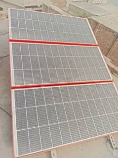 3xsolar panels 180-200watt ok condition