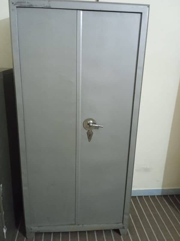 ~Metal Office Cupboard 0