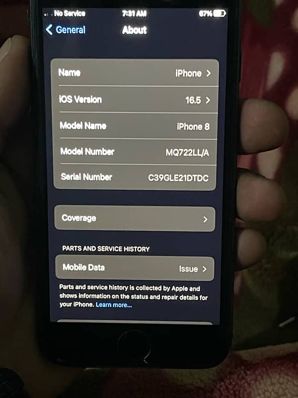 Iphone 8 Bypass 90 BH 64 Gb 3