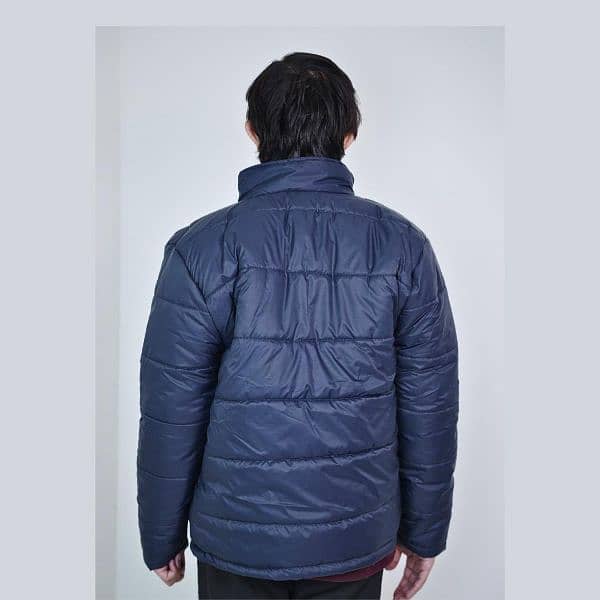 Men,s New Blue parachute puffer jacket 1 piece 2