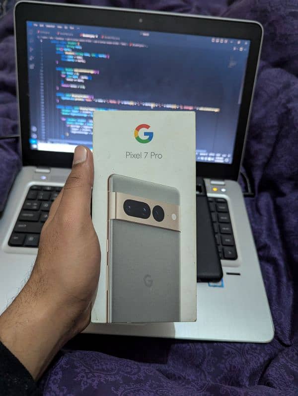 Google pixel 7pro complete box 0