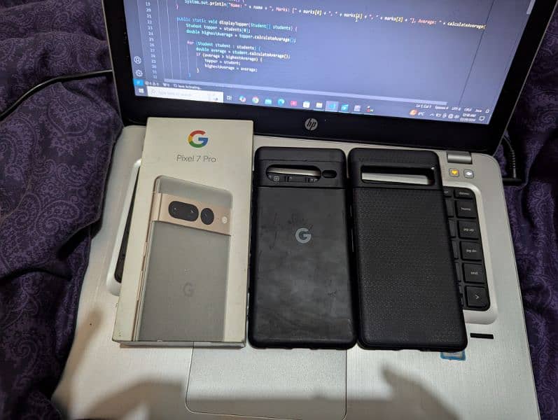 Google pixel 7pro complete box 2