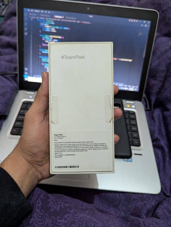 Google pixel 7pro complete box 13