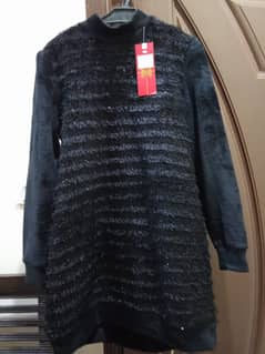 Long Sweater Full Sleeve Black