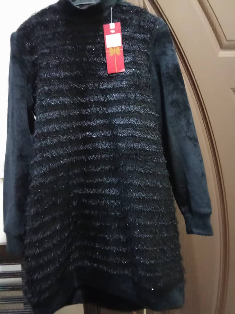 Long Sweater Full Sleeve Black 2