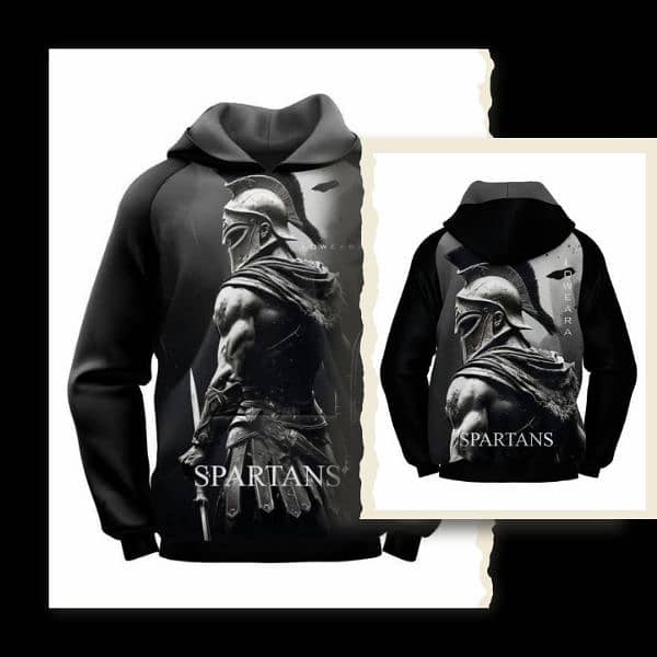 Loweara Black Hoodies For unisex 2