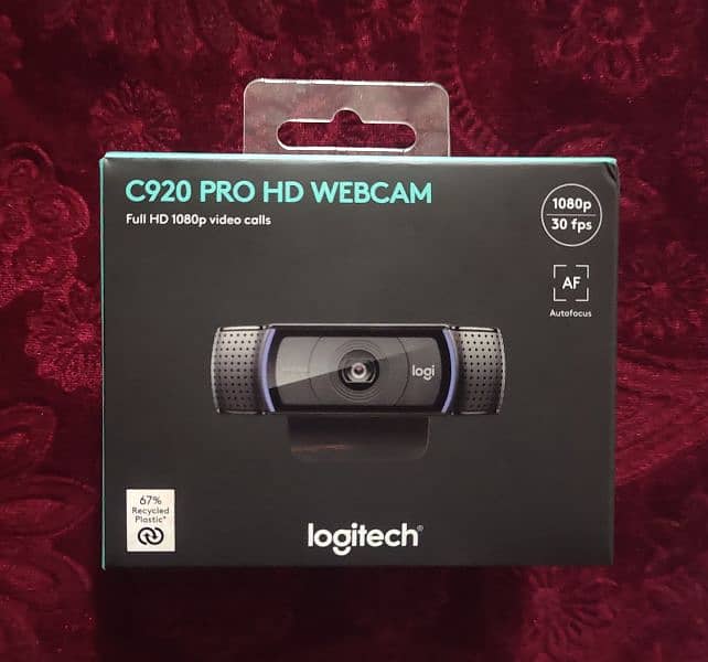 Logitech C920 pro HD webcam urgently sale 1