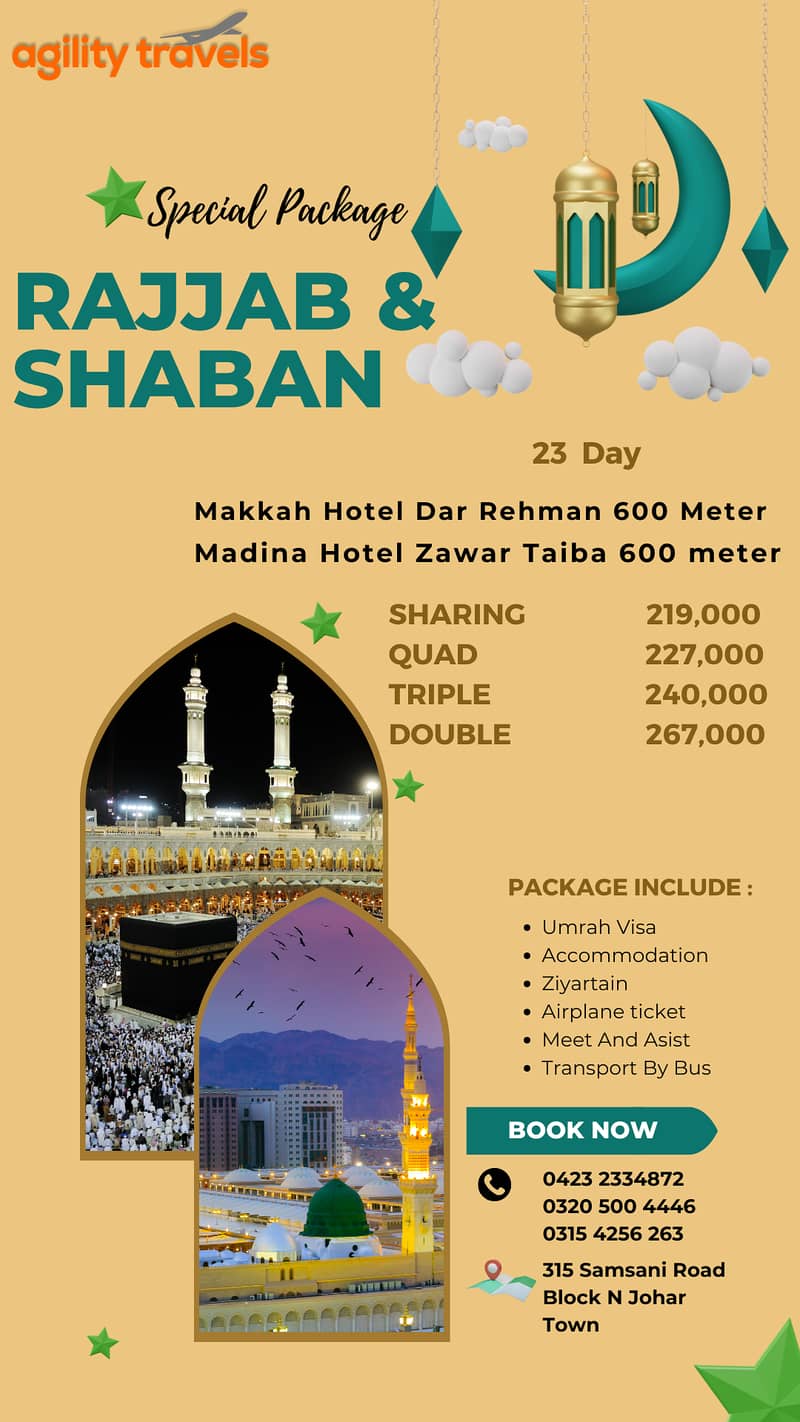 Umrah Packages, UAE Female visa, Family Visa and Investor visa 4