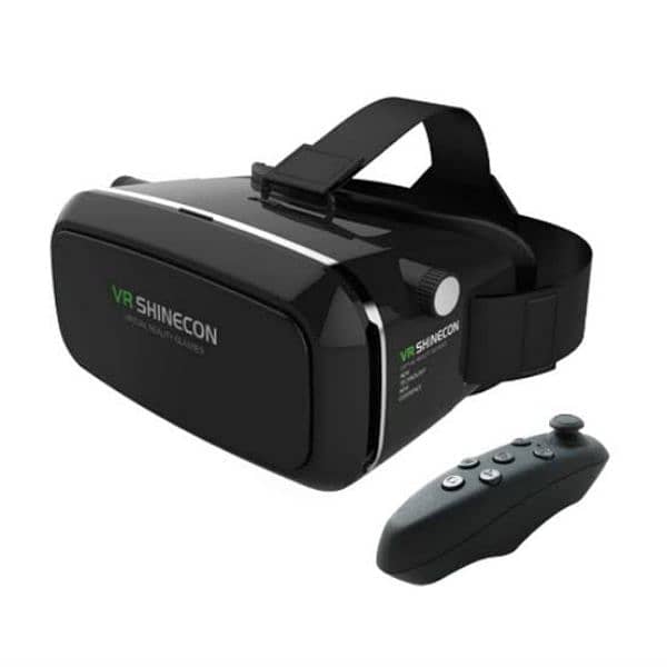 (nw000170) Vr Box – 3d Virtual Reality Box. With Remote ( Black ) 0