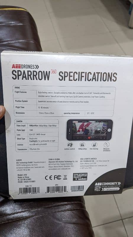 AEE DRONES SPARROW 360 0