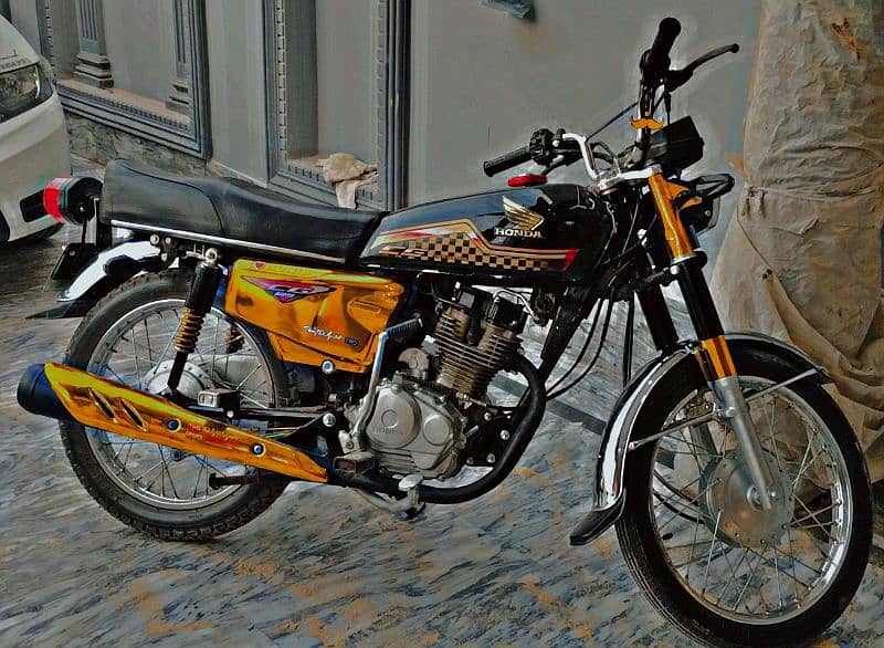 Honda CG125 Self Start Pattoki 0