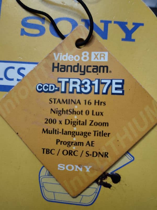 Sony Handy cam Made in Japan excellent condition 6