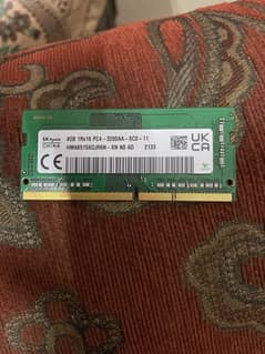 4GB DDR 4 laptop ram 3200 mghz