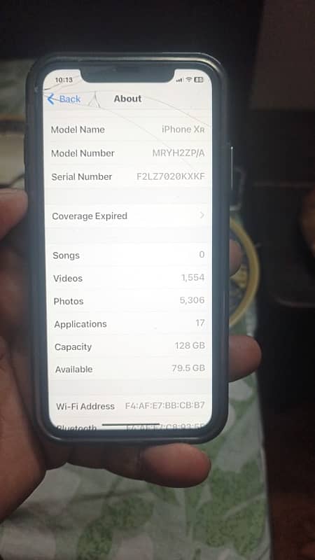 iphone XR PTA Aproved dual sim 128gb 9