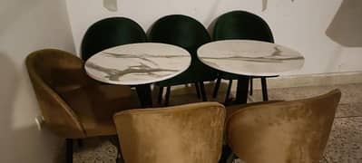 cafe chairs and table just like new condition