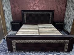 bed set for sale in good condition urgent sale