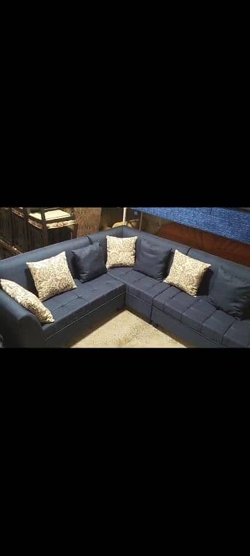 L shaped sofa 10 seater newly made not used 2