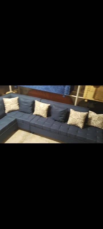 L shaped sofa 10 seater newly made not used 3