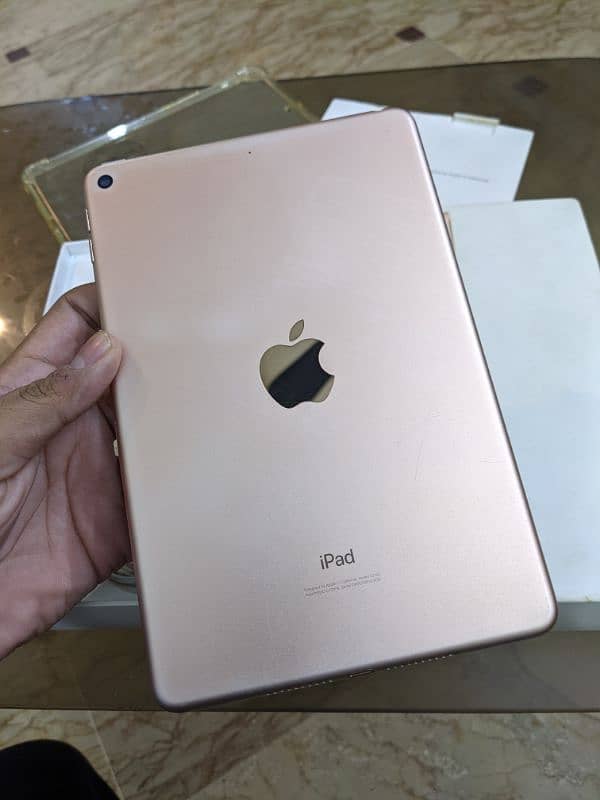 iPad Mini 5 64gb Complete Box Gold Color 12