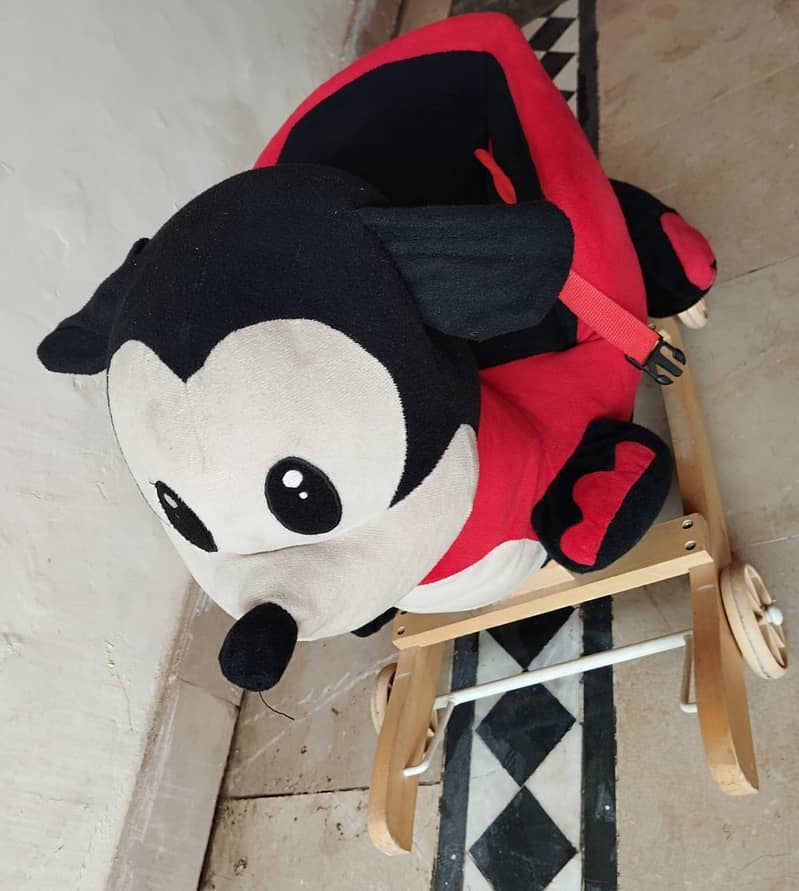 Plush Mickymouse Rocker & Carrycot 3