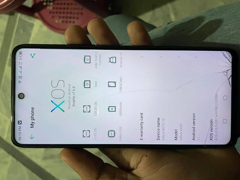 Infinix note 10 for sale 6 ram 128 storage 1