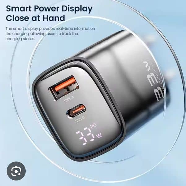 I phone 15 pro max / Samsung Galaxy Fast Display Charger PD 33 watt 0