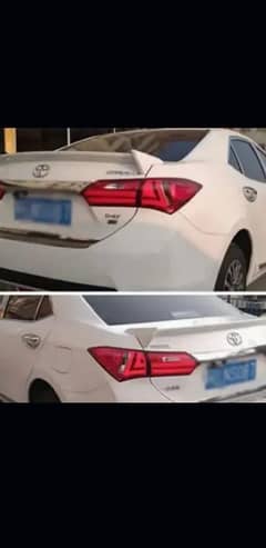 Corolla Grande Rear Spoiler - Excellent Condition