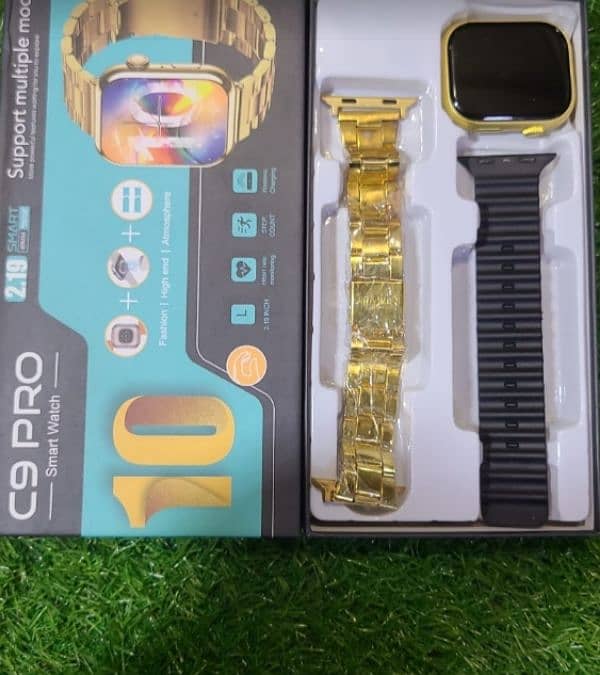 C9 Pro smart watch with 2 straps 1