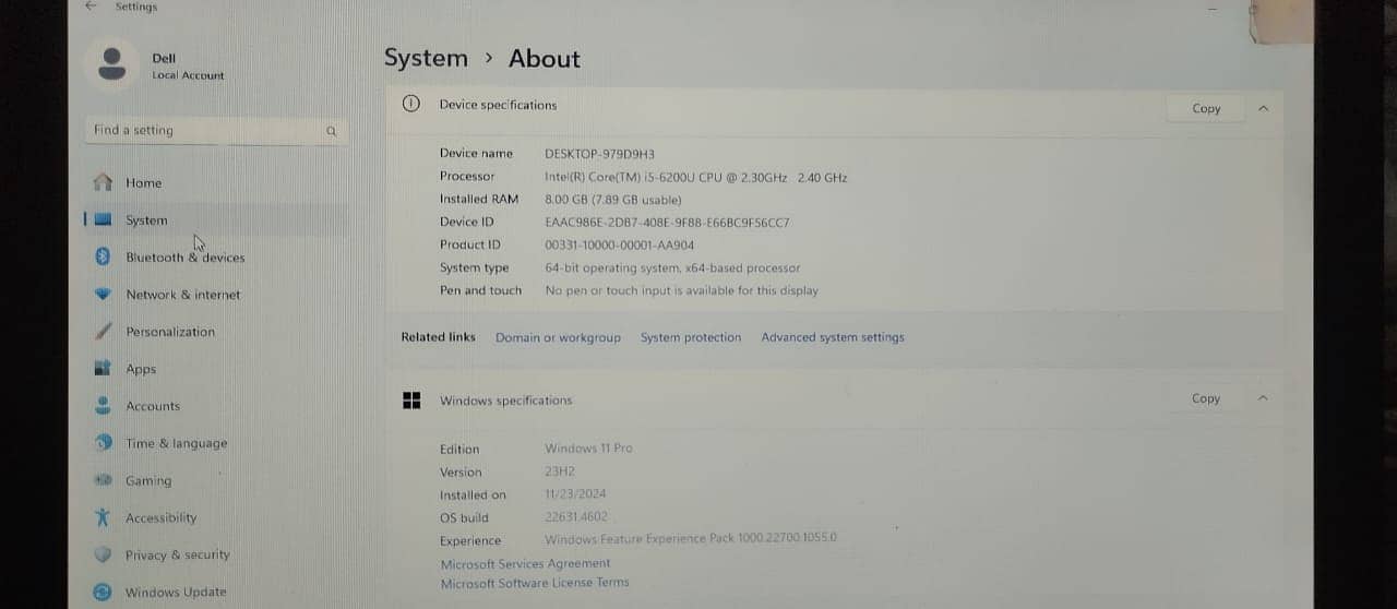 DELL i5 6th generation - 10/10 condition 2