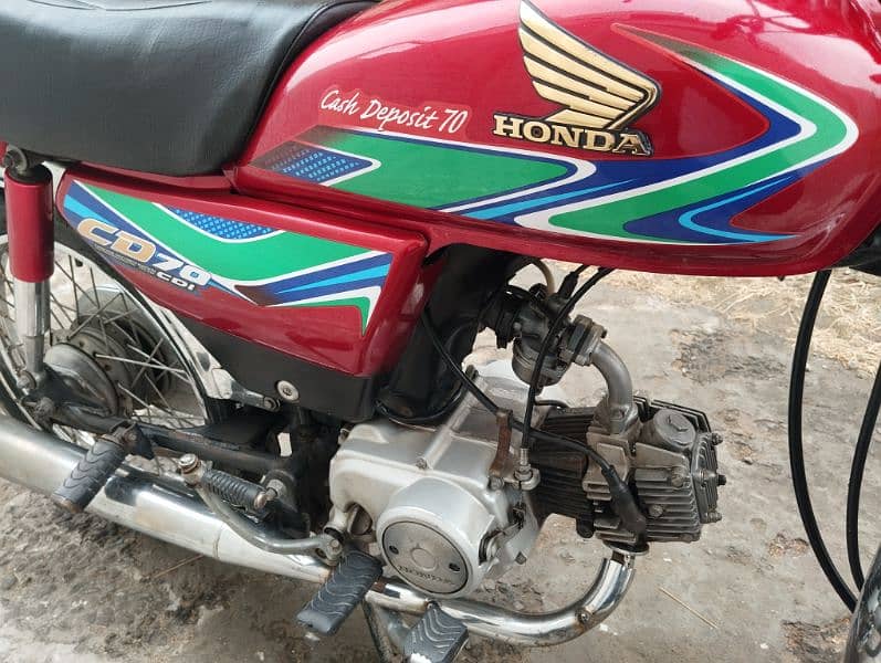 Honda CD-70 Urgent Sale 4