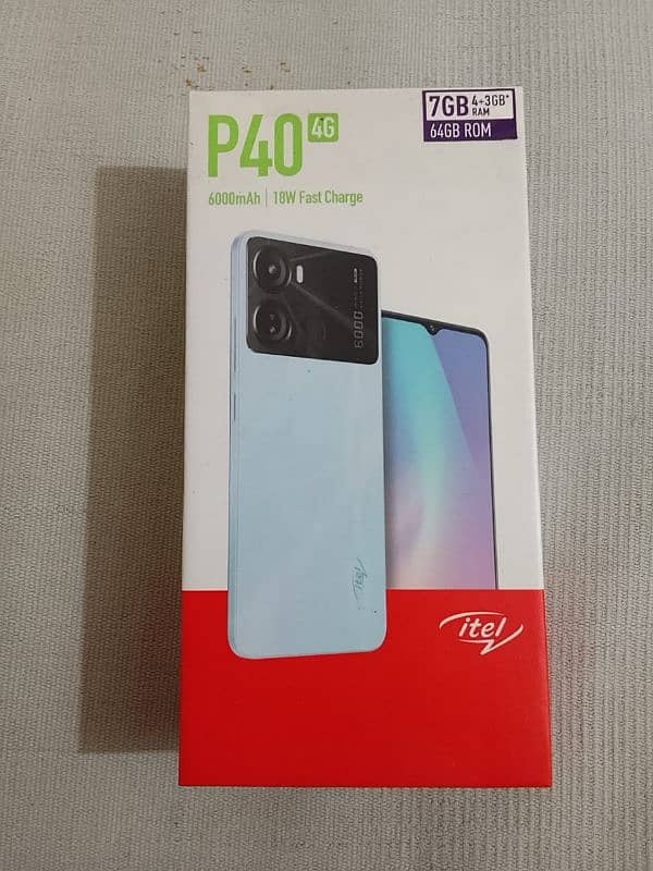 itel p40 4/64 10/10 condition 4