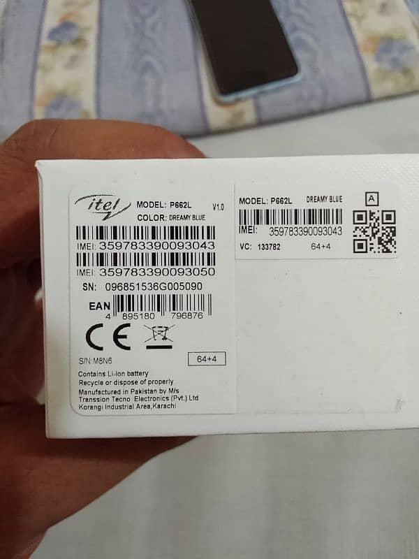 itel p40 4/64 10/10 condition 5