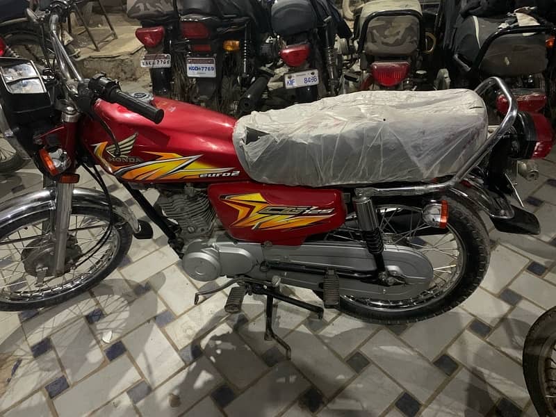 Honda Cg 125 2021 Red colour 2