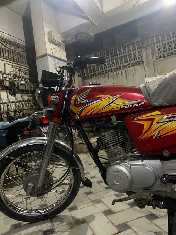 Honda Cg 125 2021 Red colour 5