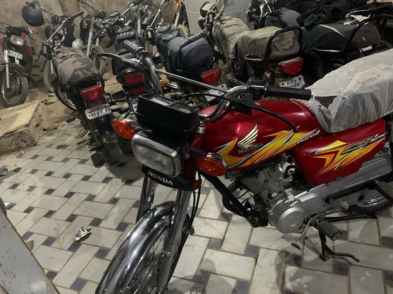 Honda Cg 125 2021 Red colour 6