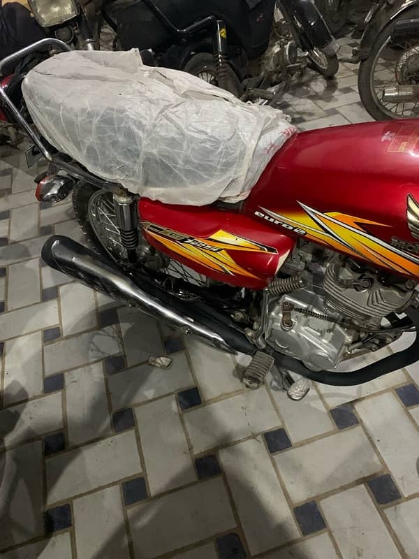 Honda Cg 125 2021 Red colour 7