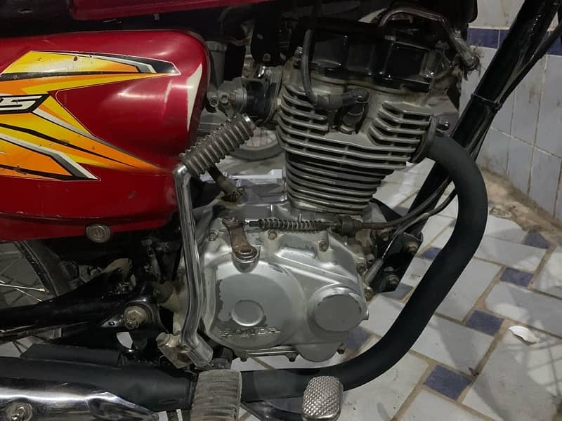 Honda Cg 125 2021 Red colour 9