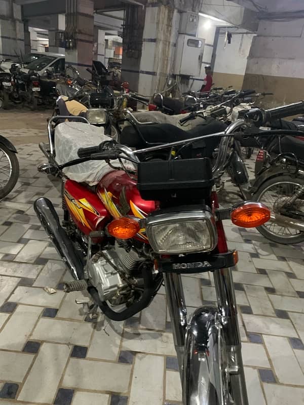 Honda Cg 125 2021 Red colour 11