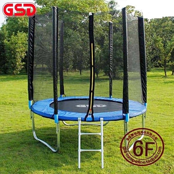 6 Feet Trampoline with Safety Net 5