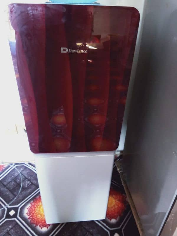 dawlance dispenser glass door with fridge A 1 condition 1