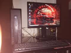 complete setup i5 4gen 8gb ram 1tb hard 120gb ssd 22inch lcd