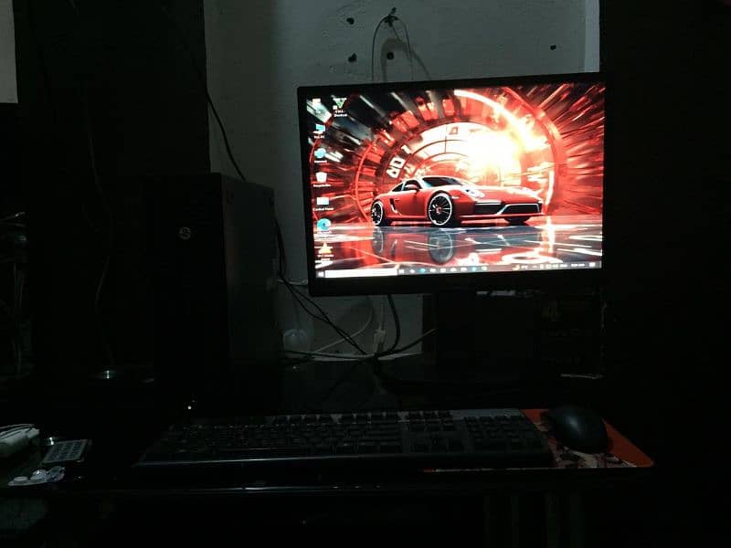 complete setup i5 4gen 8gb ram 1tb hard 120gb ssd 22inch lcd 1