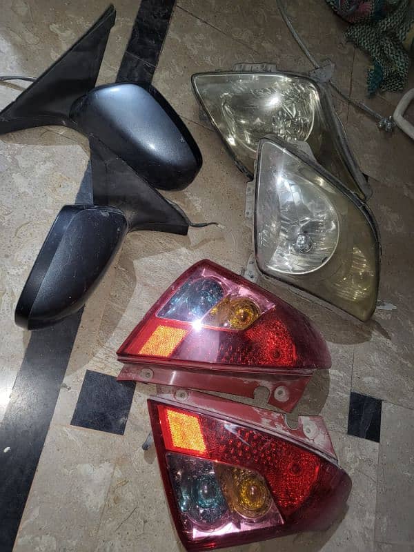 Swift original japanese lights and side mirrors 2