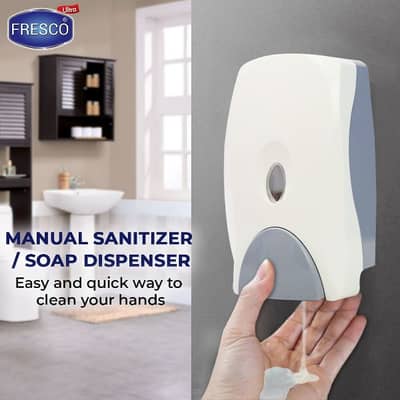 Soap dispenser & hand sanitizer dispenser