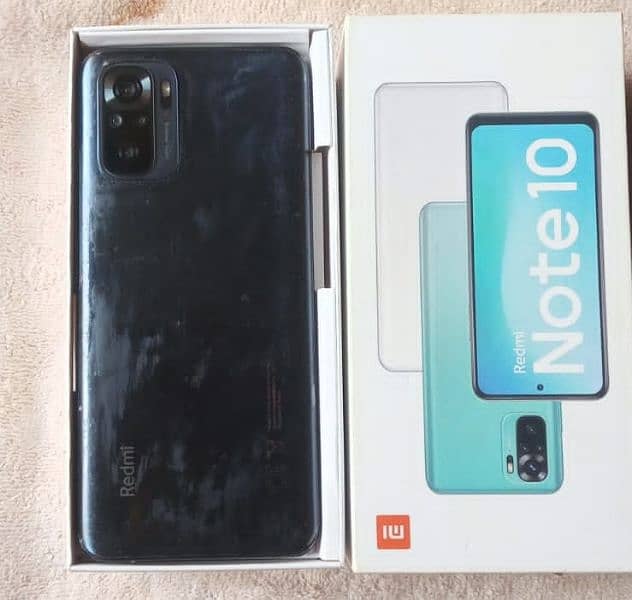 Redmi note 10 with Box, 6/128 GB 1