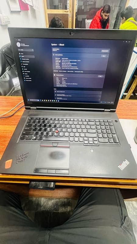 Lenovo ThinkPad P73 17.3" Core i7 9750H 32GB RAM 512GB SSD 4GB NVIDIA 1