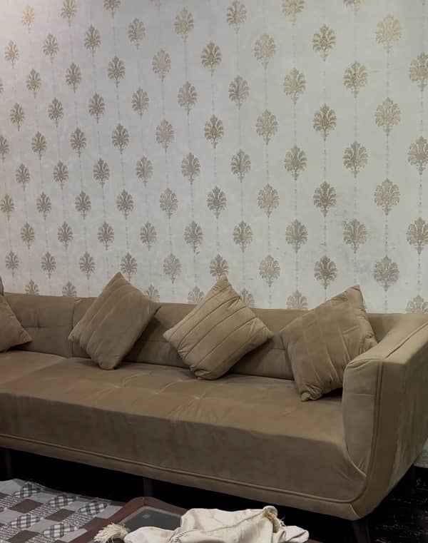 7 seater L shaped Sofa 2