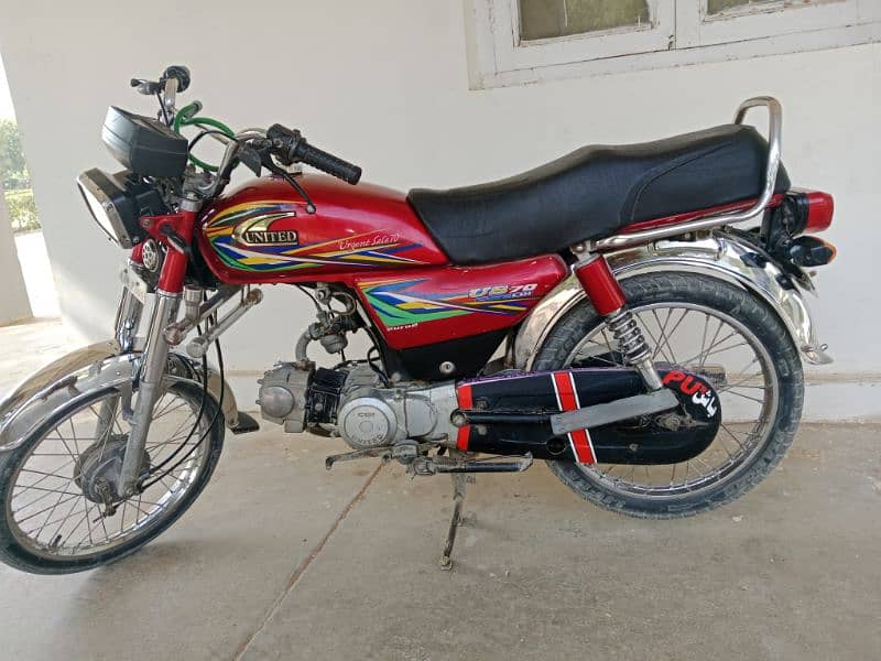 united 70cc Red Color 1